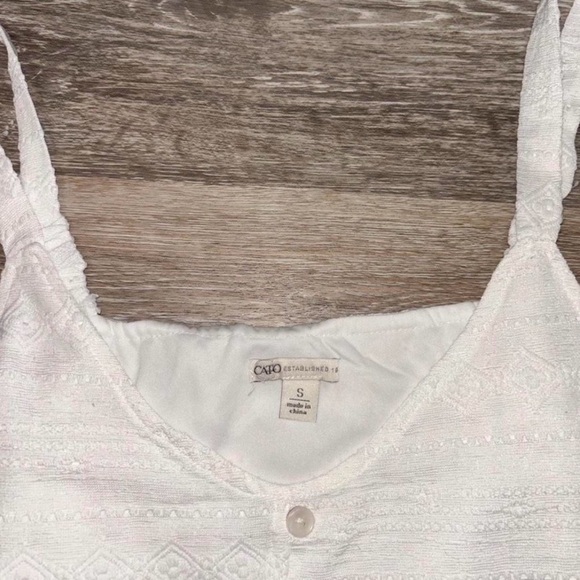 Cato Patterned Tank - Picture 3 of 4